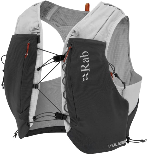 Rab Veil 12L Lightweight Running Vest Gargoyle/Graphene Large - Rab