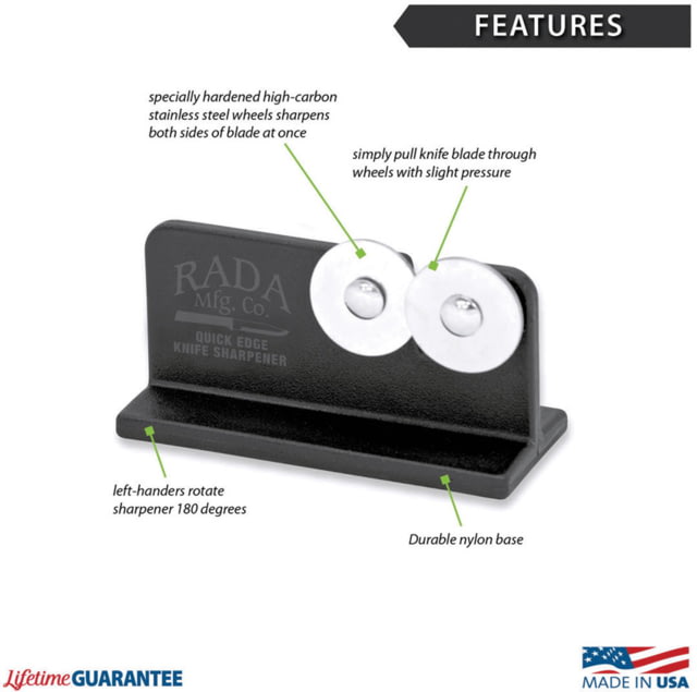 Rada Cutlery Quick Edge Knife Sharpener Bul RDC - Rada Cutlery