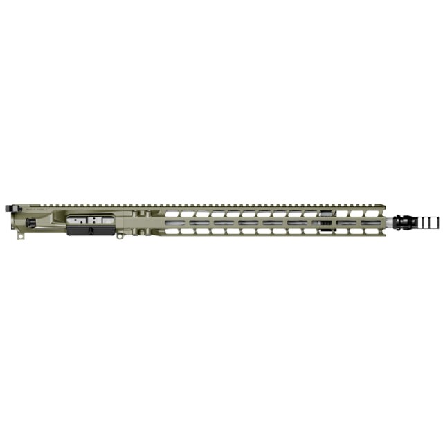 Radian Weapons Model 1 AR-15 6mm ARC 18 inch M-LOK Upper Receiver Fluted Rifle Length 1-7 Twist 5/8x24 Dead Air KeyMo Flash Hider Cerakote Olive Drab