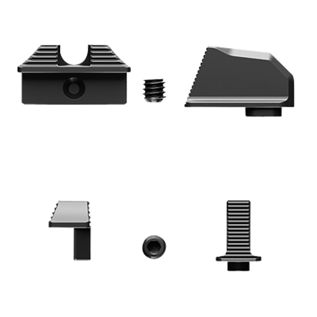 Radian Weapons  Stealth Back-Up Sights Iron Compatible W/Walther PDP 2.0 RM - Radian Weapons