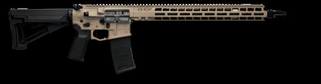 Radian Weapons Model 1 Complete Upper Receiver .223 Wylde 17.5 in Barrel Custom Intermediate 1-8 Twist 1/2x28 Thread M-LOK Deadair Flash Hider FDE
