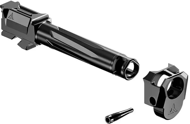Radian Weapons Glock 43X 9mm RAMJET Barrel w/ AFTERBURNER Compensator 3.9in 1-10 Twist Black R0845