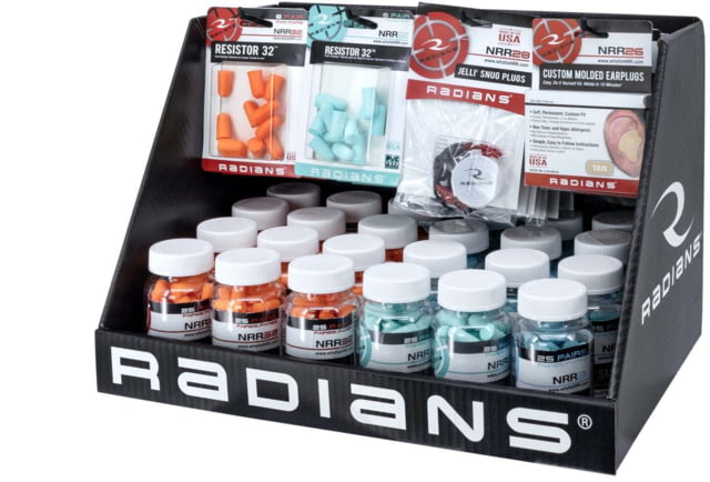 Radians Counter Top Ear Plug Display 166080 - Radians
