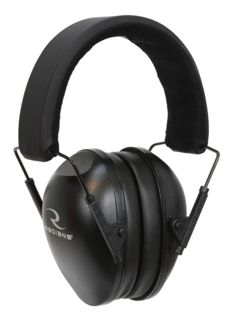 Radians  Lowset Passive Earmuffs 21 DB Over The Head Black Ear Cups Wit