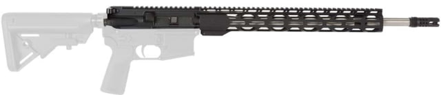 Radical Firearms Complete Upper Assembly 20 inch 6.5 Grendel SS Match Medium Contour 15 inch RPR Pepper Pot Brake w/BCG and CH Black - Radical Firearms