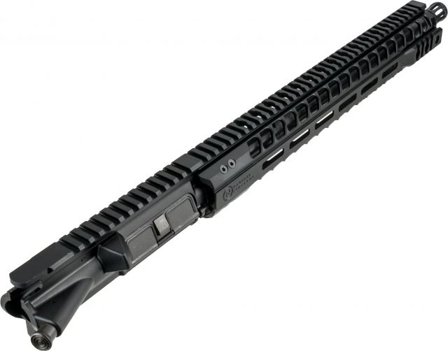 Radical Firearms Upper Assembly 16 inch 300 AAC HBAR Contour 15 inch MHR w/o BCG and CH Black - Radical Firearms