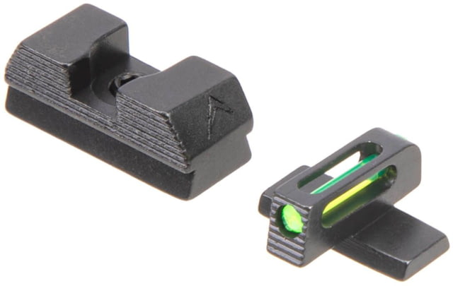 Rainier Arms Sig Sauer P320 Fiber Optic Sight Set Logo Black - Rainier Arms