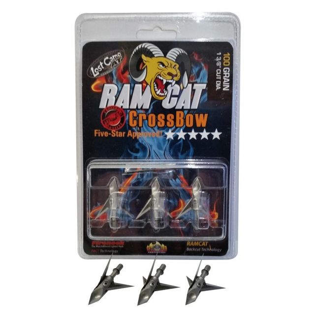 Ramcat Crossbow Broadhead 100 gr. 3 pk. RAM100CB - Ramcat