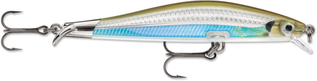 Rapala Ripstop Swimbait Hard Bait 3-1/2in 1/4oz Moss Back Shiner