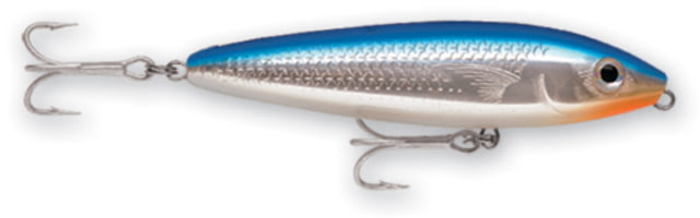 Rapala Saltwater Skitter Walk Topwater Lure Floating Blue Mullet 5/8oz 4 3/8in