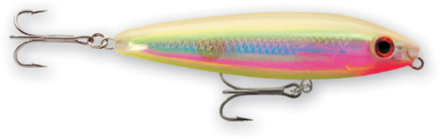 Rapala Saltwater Skitter Walk Topwater Lure Floating Holographic Bone Chartreuse 5/8oz 4 3/8in