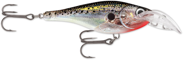 Rapala Scatter Rap Glass Shad Hard Bait 2-3/4in 7/16oz Glass Black