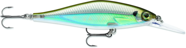 Rapala Shadow Rap Shad Deep Hard Bait 3-1/2in 3/8oz Moss Back Shiner