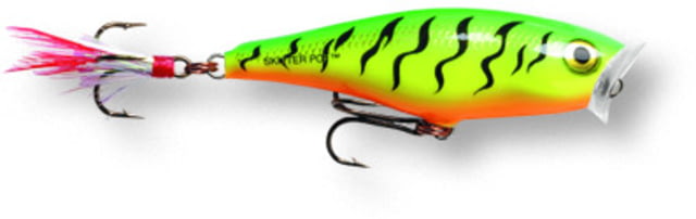 Rapala Skitter Pop Topwater Lure 2 3/4" 1/4 oz Firetiger Floating