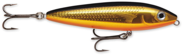 Rapala Skitter Walk Topwater Lure Floating Gold Mullet 7/16oz 3 1/8in