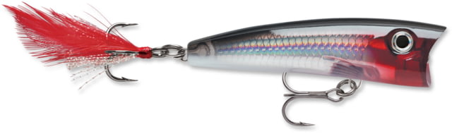 Rapala X-Rap Pop Topwater Lure Floating Silver 2 3/4in 3/8oz