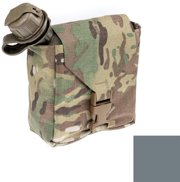 Raptor Tactical 2Q Canteen Pouch Tactical Grey - Raptor Tactical