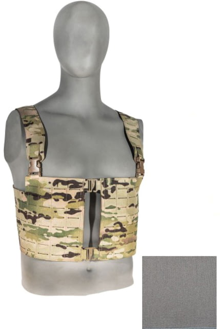 Raptor Tactical Archer Super Light Chest Rig MK2 Tactical Grey Split - Raptor Tactical