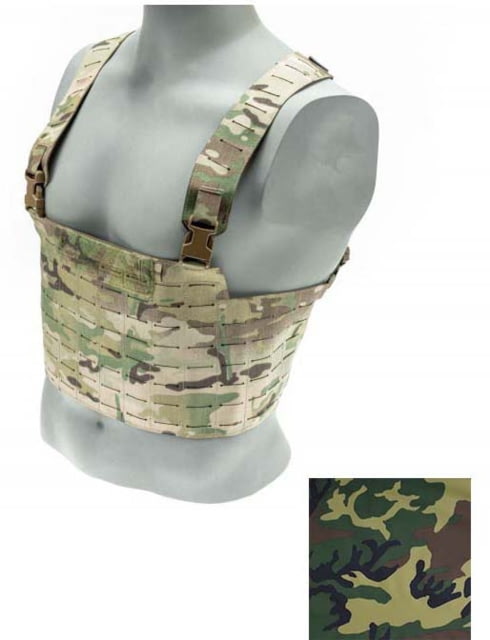 Raptor Tactical Archer Super Light Chest Rig MK2 Woodland One Piece - Raptor Tactical