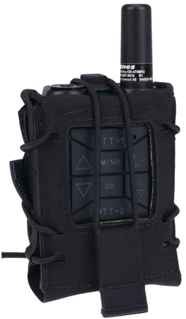 Raptor Tactical Axnes MP 30 Radio Pouch Black - Raptor Tactical