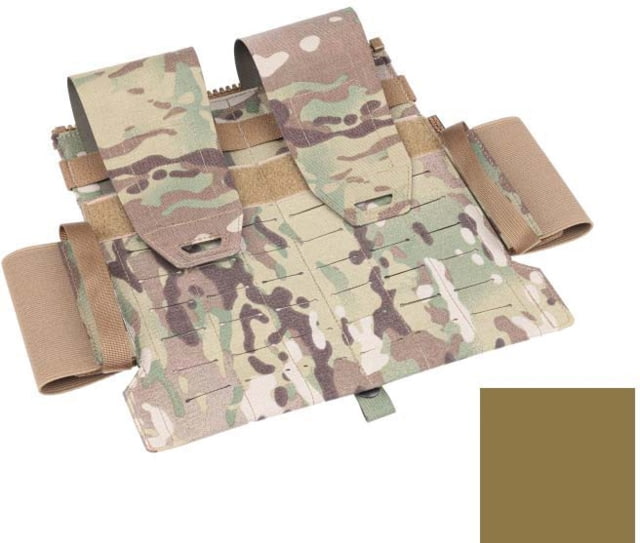 Raptor Tactical Breacher Front Flap Plate Carrier MOLLE/PALS/Velcro Coyote Brown - Raptor Tactical