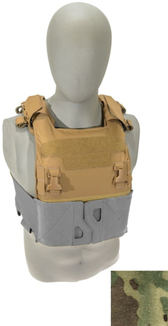 Raptor Tactical GHOST MK1 Plate Carrier MOLLE/Velcro Medium MultiCam - Raptor Tactical