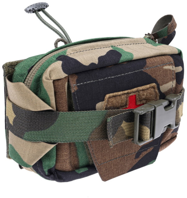 Raptor Tactical Individual First Aid Kits IFAK Vertical Panel Woodland - Raptor Tactical