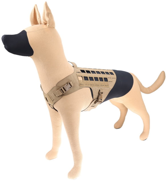 Raptor Tactical K9 Drago Dog Harness Coyote Brown 3XL - Raptor Tactical