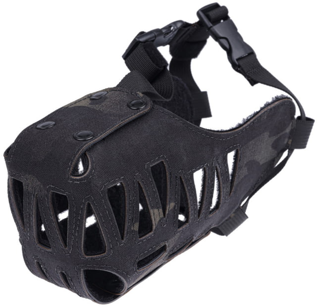 Raptor Tactical K9 Milo Dog Muzzle Black Multicam Medium - Raptor Tactical