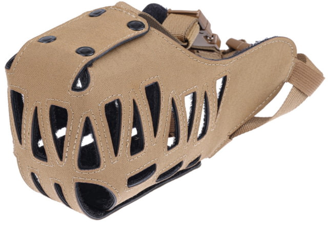 Raptor Tactical K9 Milo Dog Muzzle Coyote Brown Small - Raptor Tactical