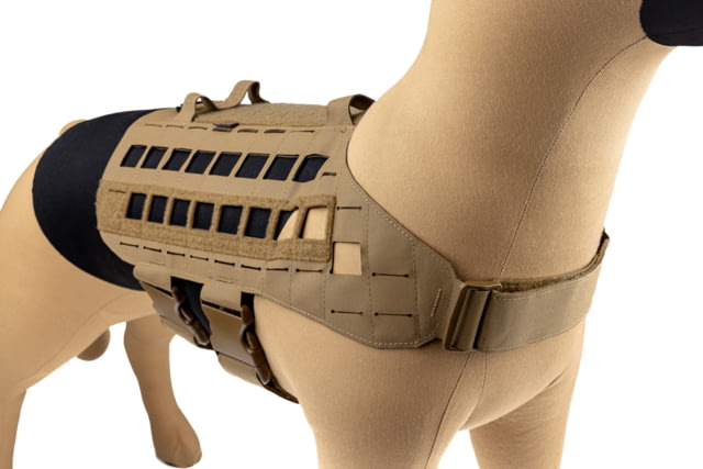 Raptor Tactical K9 Zephyr MK1 Dog Harness Coyote Brown One Size - Raptor Tactical