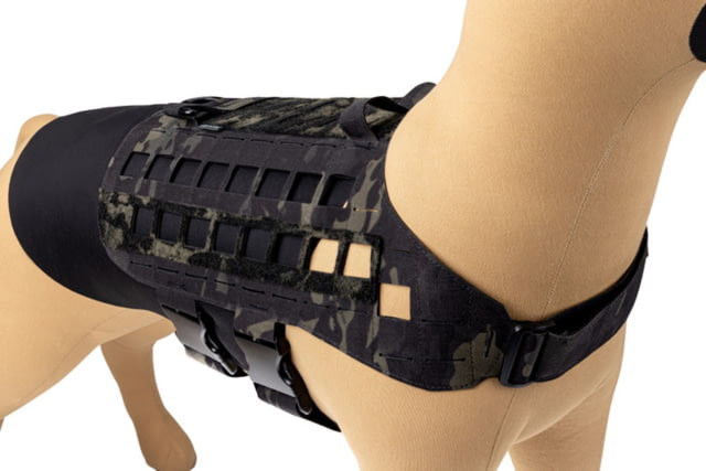 Raptor Tactical K9 Zephyr MK1 Dog Harness Multicam Black One Size - Raptor Tactical