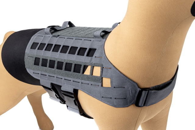 Raptor Tactical K9 Zephyr MK1 Dog Harness Tactical Grey One Size - Raptor Tactical