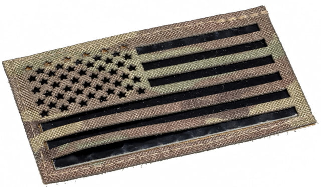 Raptor Tactical Laser-Cut Reversible IR/Reflective Flag Patch Multicam - Raptor Tactical