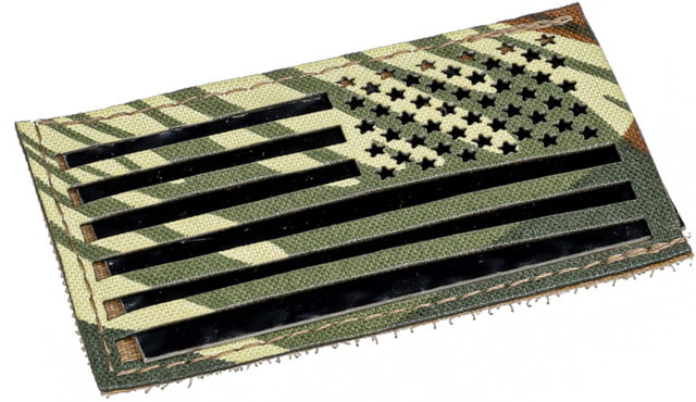Raptor Tactical Laser-Cut Reversible IR/Reflective Flag Patch Rhodesian - Raptor Tactical