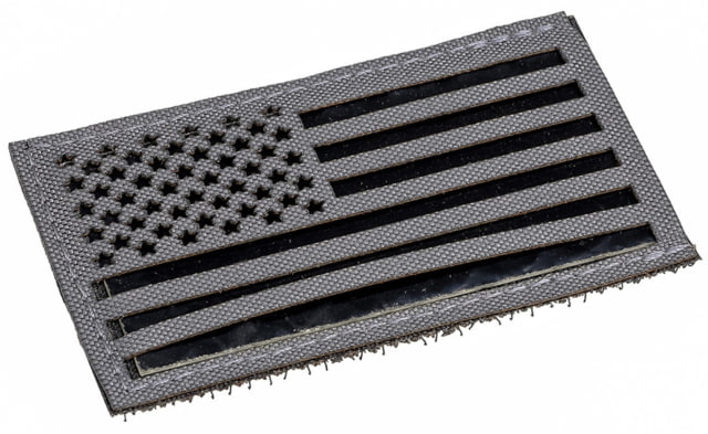 Raptor Tactical Laser-Cut Reversible IR/Reflective Flag Patch Tactical Grey - Raptor Tactical