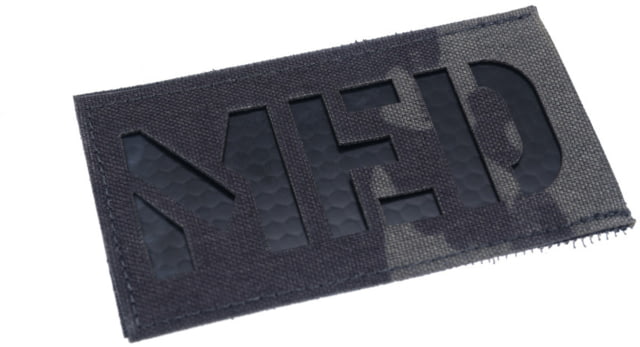 Raptor Tactical Laser Cut Reversible Patch Multicam Black - Raptor Tactical
