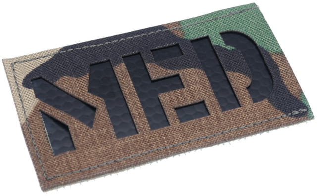 Raptor Tactical Laser Cut Reversible Patch Woodland - Raptor Tactical
