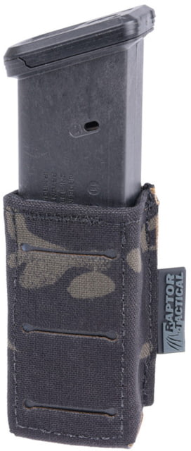 Raptor Tactical MAGNUS Ultralight Short Pistol Magazine Pouch Multicam Black One Size - Raptor Tactical