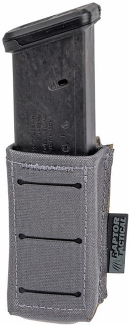 Raptor Tactical MAGNUS Ultralight Short Pistol Magazine Pouch Tactical Grey One Size - Raptor Tactical