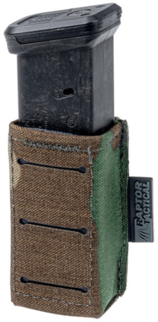 Raptor Tactical MAGNUS Ultralight Short Pistol Magazine Pouch Woodland One Size - Raptor Tactical