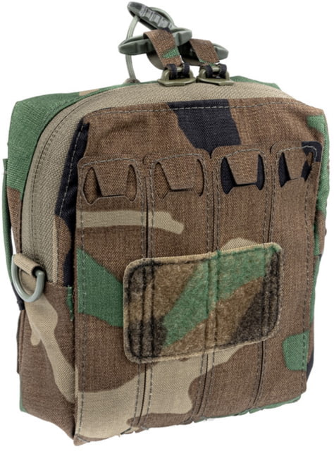 Raptor Tactical Medium Utility Pouch with ChemLights Woodland - Raptor Tactical