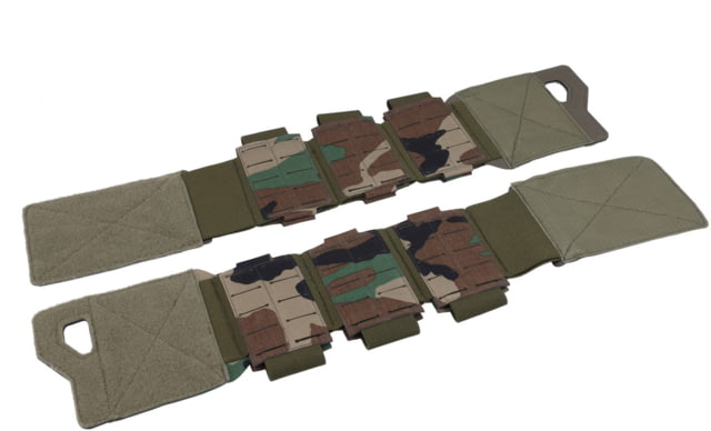 Raptor Tactical MK2 THOR Elastic Cummerbund - Velcro Woodland Large - Raptor Tactical