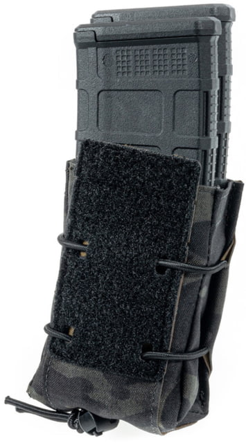 Raptor Tactical Multipurpose Flapper Double Magazine Pouch Bungee Cord Black Multicam - Raptor Tactical