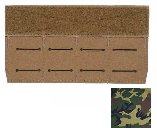 Raptor Tactical ODIN Belt Extension 2-Row Panel Woodland 2x4 - Raptor Tactical