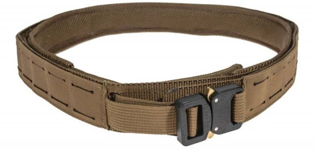 Raptor Tactical ODIN Mark III Duty Belts Regular Stiffness Cobra 25 Buckle Coyote Brown Small - Raptor Tactical
