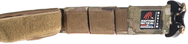 Raptor Tactical ODIN Mark IV Duty Belt Cobra 45 Buckle 2 Row Molle Panel 3GUN Stiffness Rhodesian Medium - Raptor Tactical
