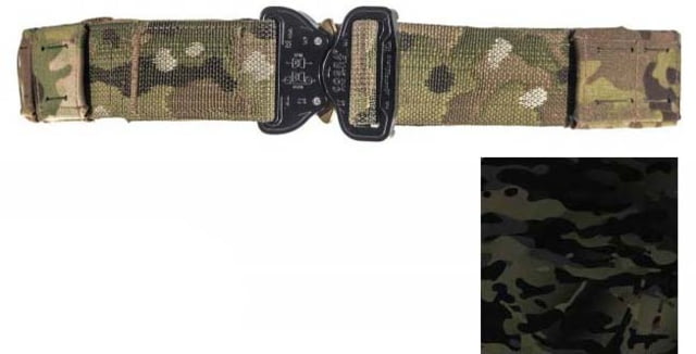 Raptor Tactical ODIN Mark IV Duty Belt Cobra 45 D-Ring Buckle Regular Stiffness Multicam Black Extra Large - Raptor Tactical