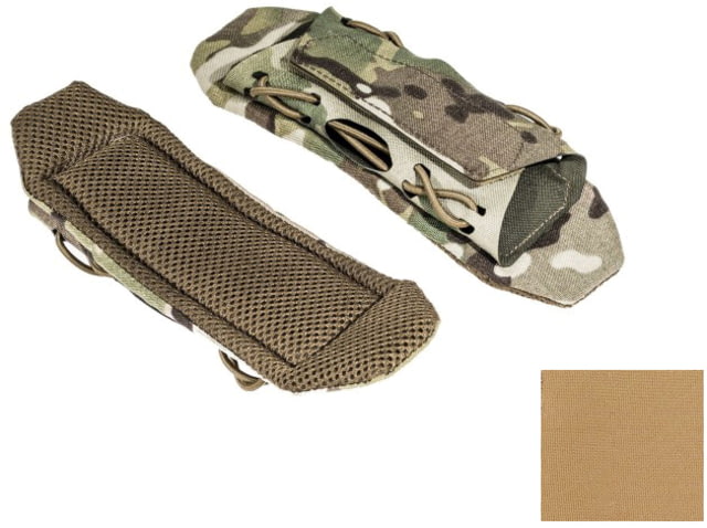 Raptor Tactical Plate Carrier Shoulder Pads Velcro One Size Coyote Brown - Raptor Tactical
