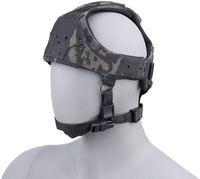 Raptor Tactical Sentinel Skull Crusher GEN 2.0 Headgear without Bungee Cord Multicam Black One Size - Raptor Tactical